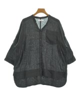 YARRA NEU（ヤラニュー）カジュアルシャツ 黒 サイズ:F レディース/2200610553011