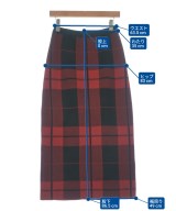 ELFRANK（エルフランク）ロング・マキシ丈スカート 赤 サイズ:F レディース/2200660147024