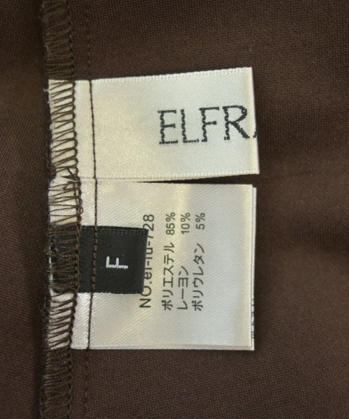 ELFRANK（エルフランク）ノースリーブ 茶 サイズ:F レディース/2200729230049