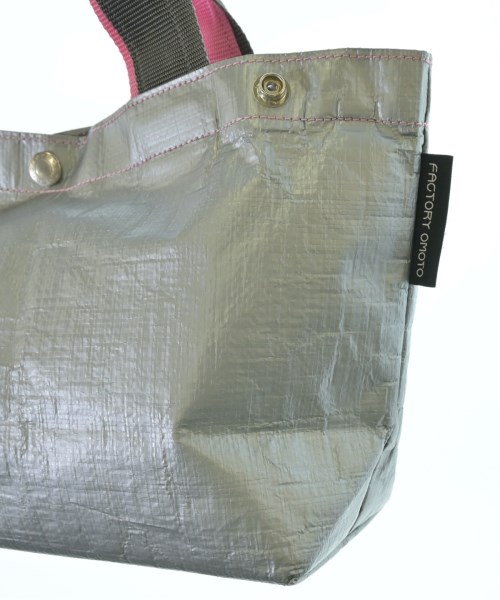 FACTORY OMOTO（ファクトリーオモト）トートバッグ シルバー サイズ:- レディース/2200679015116
