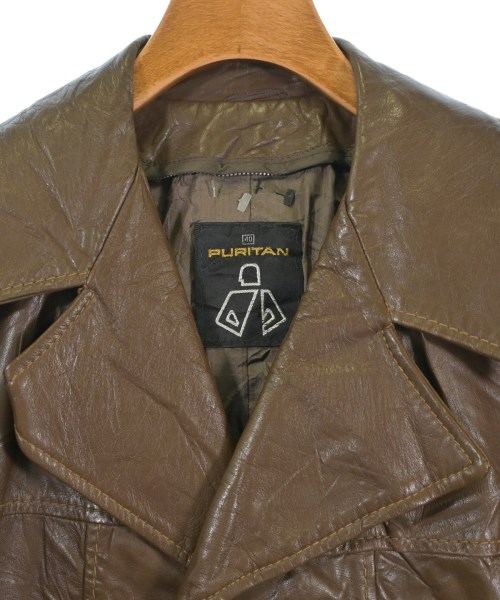 PURITAN（ピューリタン）ライダース 茶 サイズ:40(L位) メンズ/2200634431081