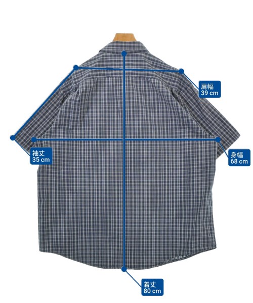 PURITAN（ピューリタン）カジュアルシャツ 紺 サイズ:XL メンズ/2200644915090