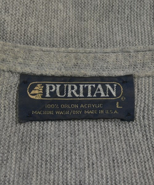 PURITAN（ピューリタン）カーディガン グレー サイズ:L メンズ/2200665785016