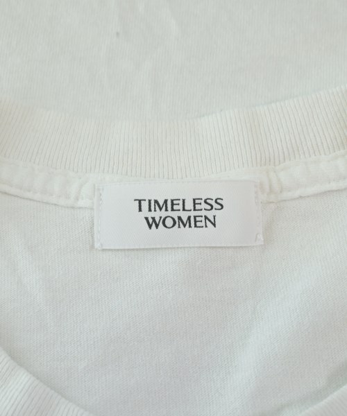 TIMELESS WOMEN（タイムレスウーマン）Tシャツ・カットソー 白 サイズ:S レディース/2200619650278