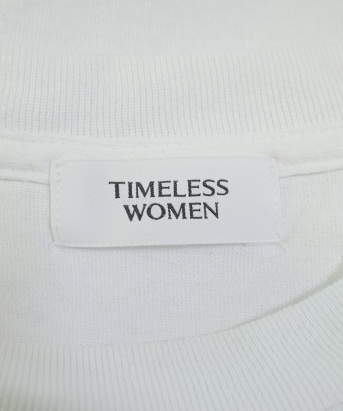 TIMELESS WOMEN（タイムレスウーマン）Tシャツ・カットソー 白 サイズ:M レディース/2200668445375