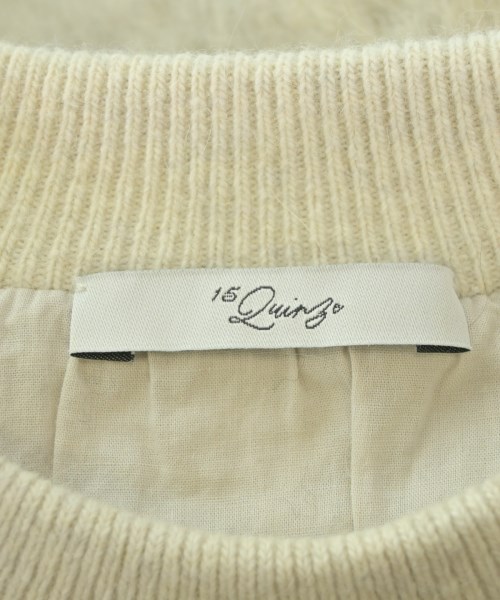 15 quinze（カーンズ）スウェット 白 サイズ:F レディース/2200576308021