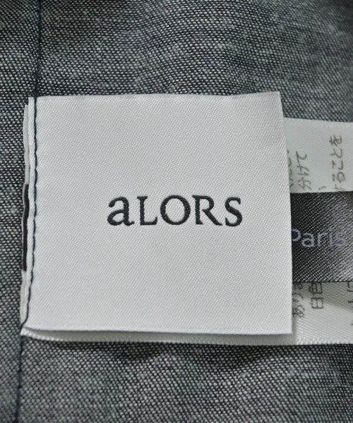aLORS（アロー）ブラウス 紺 サイズ:S/M レディース/2200627932076