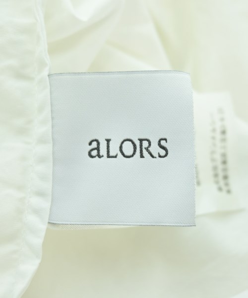 aLORS（アロー）ブラウス 白 サイズ:0(XS位) レディース/2200676525052
