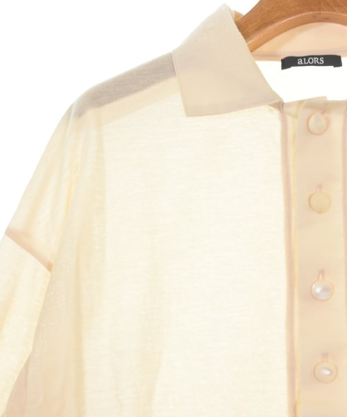 aLORS（アロー）ポロシャツ ベージュ サイズ:F レディース/2200673412119