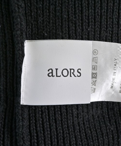 aLORS（アロー）ニット・セーター 黒 サイズ:0(S位) レディース/2200694411085