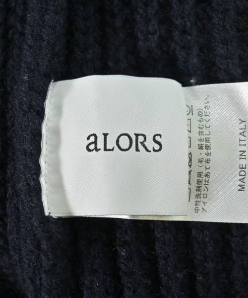 aLORS（アロー）ニット・セーター 紺 サイズ:1(S位) レディース/2200709386025