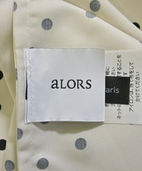 aLORS（アロー）ブラウス 白 サイズ:S-M レディース/2200647562017