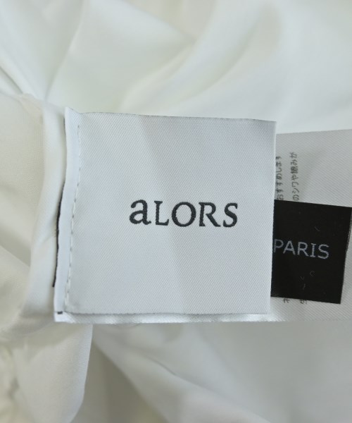 aLORS（アロー）ブラウス 白 サイズ:F レディース/2200722002292