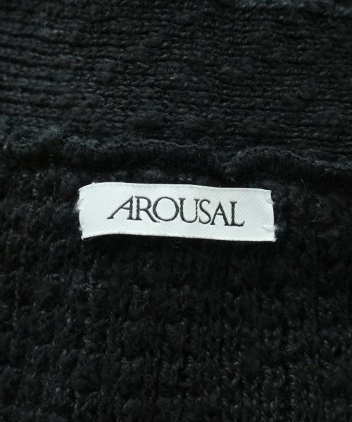 AROUSAL（アローサル）カーディガン 黒 サイズ:M レディース/2200653729039