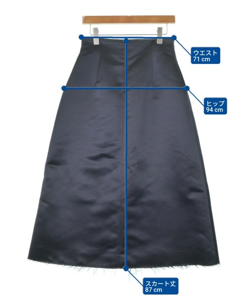 BRILL（ブリル）ロング・マキシ丈スカート 紺 サイズ:38(M位) レディース/2200639474038