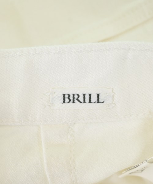 BRILL（ブリル）デニムパンツ 白 サイズ:36(S位) レディース/2200639474076