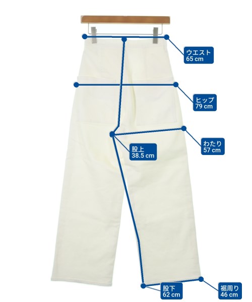 BRILL（ブリル）デニムパンツ 白 サイズ:36(S位) レディース/2200639474076