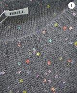 BRILL（ブリル）ニット・セーター グレー サイズ:F レディース/2200644744942