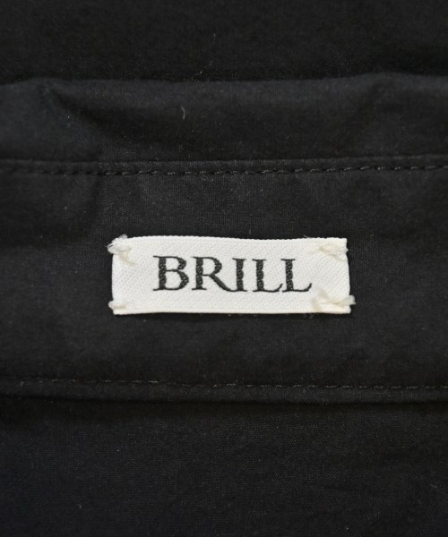 BRILL（ブリル）シャツワンピース 黒 サイズ:36(S位) レディース/2200632221011
