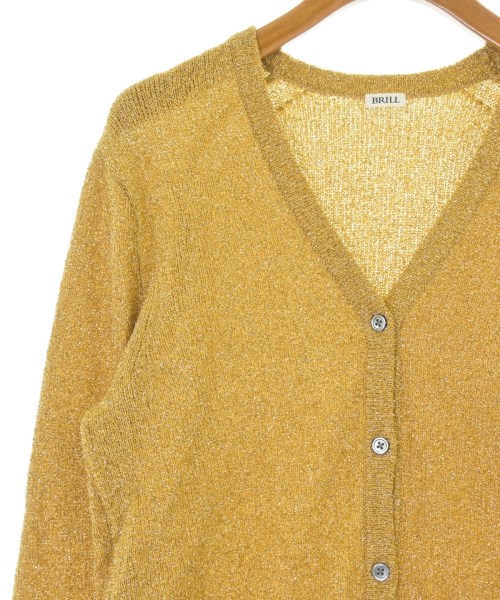 BRILL（ブリル）カーディガン ゴールド サイズ:F レディース/2200680668110