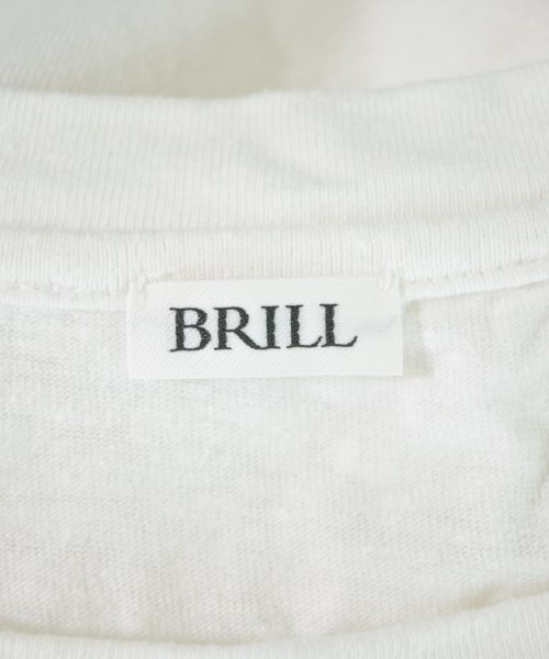 BRILL（ブリル）Tシャツ・カットソー 白 サイズ:F レディース/2200688677091