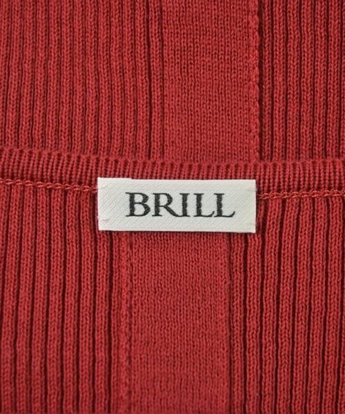 BRILL（ブリル）ニット・セーター 赤 サイズ:F レディース/2200691759104