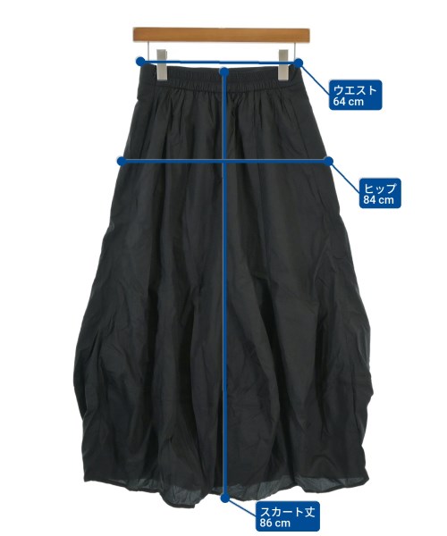 eunoia（ユノイア）ロング・マキシ丈スカート 黒 サイズ:-(M位) レディース/2200677836058
