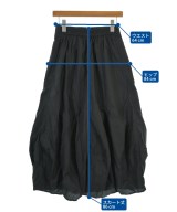 eunoia（ユノイア）ロング・マキシ丈スカート 黒 サイズ:-(M位) レディース/2200677836058