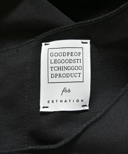 GOOD PEOPLE GOOD STITCHING GOOD PRODUCT（グッドピープルグッドスティッチンググッドプロダクト）ワンピース 黒 サイズ:F レディース/2200621834062