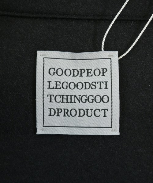 GOOD PEOPLE GOOD STITCHING GOOD PRODUCT（グッドピープルグッドスティッチンググッドプロダクト）カジュアルシャツ 黒 サイズ:S メンズ/2200636074149