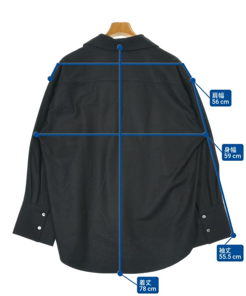 GOOD PEOPLE GOOD STITCHING GOOD PRODUCT（グッドピープルグッドスティッチンググッドプロダクト）カジュアルシャツ 黒 サイズ:S メンズ/2200636074149