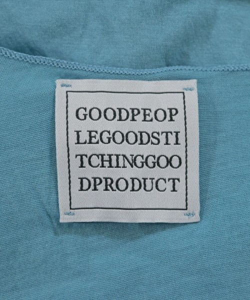 GOOD PEOPLE GOOD STITCHING GOOD PRODUCT（グッドピープルグッドスティッチンググッドプロダクト）Tシャツ・カットソー 青 サイズ:S レディース/2200634340109