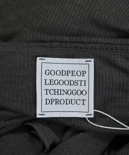 GOOD PEOPLE GOOD STITCHING GOOD PRODUCT（グッドピープルグッドスティッチンググッドプロダクト）Tシャツ・カットソー グレー サイズ:S レディース/2200661765142