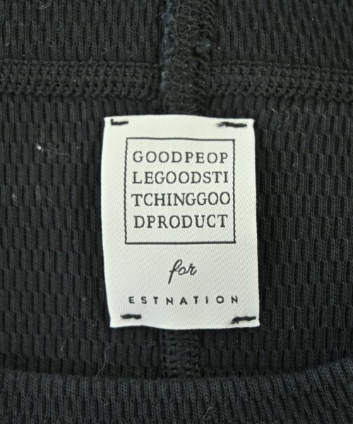 GOOD PEOPLE GOOD STITCHING GOOD PRODUCT（グッドピープルグッドスティッチンググッドプロダクト）Tシャツ・カットソー 黒 サイズ:F レディース/2200631396307