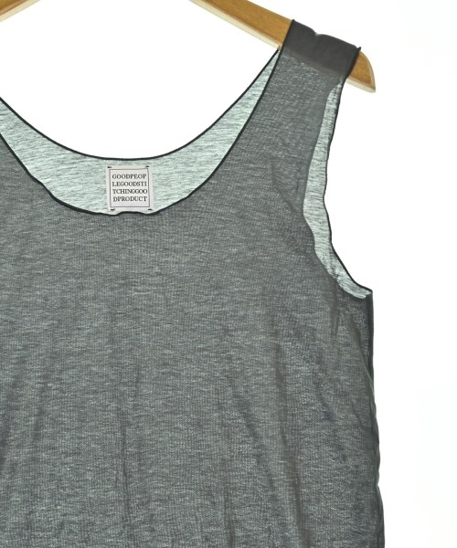 GOOD PEOPLE GOOD STITCHING GOOD PRODUCT（グッドピープルグッドスティッチンググッドプロダクト）タンクトップ グレー サイズ:M レディース/2200717461097