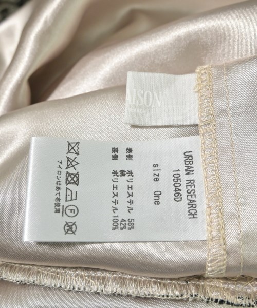 LA MAISON（ラメゾン）ワンピース ベージュ サイズ:1(S位) レディース/2200639725017