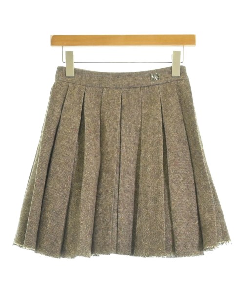 LA MOFIEL(ラモフィール)ミニスカート 茶 サイズ:S/2200651828017