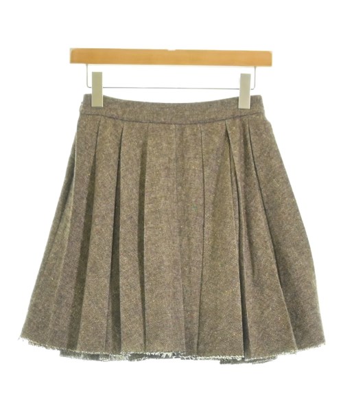 LA MOFIEL（ラモフィール）ミニスカート 茶 サイズ:S レディース/2200651828017