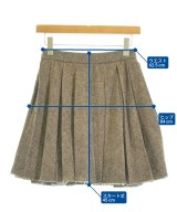 LA MOFIEL（ラモフィール）ミニスカート 茶 サイズ:S レディース/2200651828017