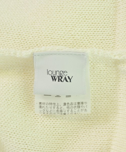 lounge WRAY（ラウンジレイ）ニット・セーター 白 サイズ:F レディース/2200701498252
