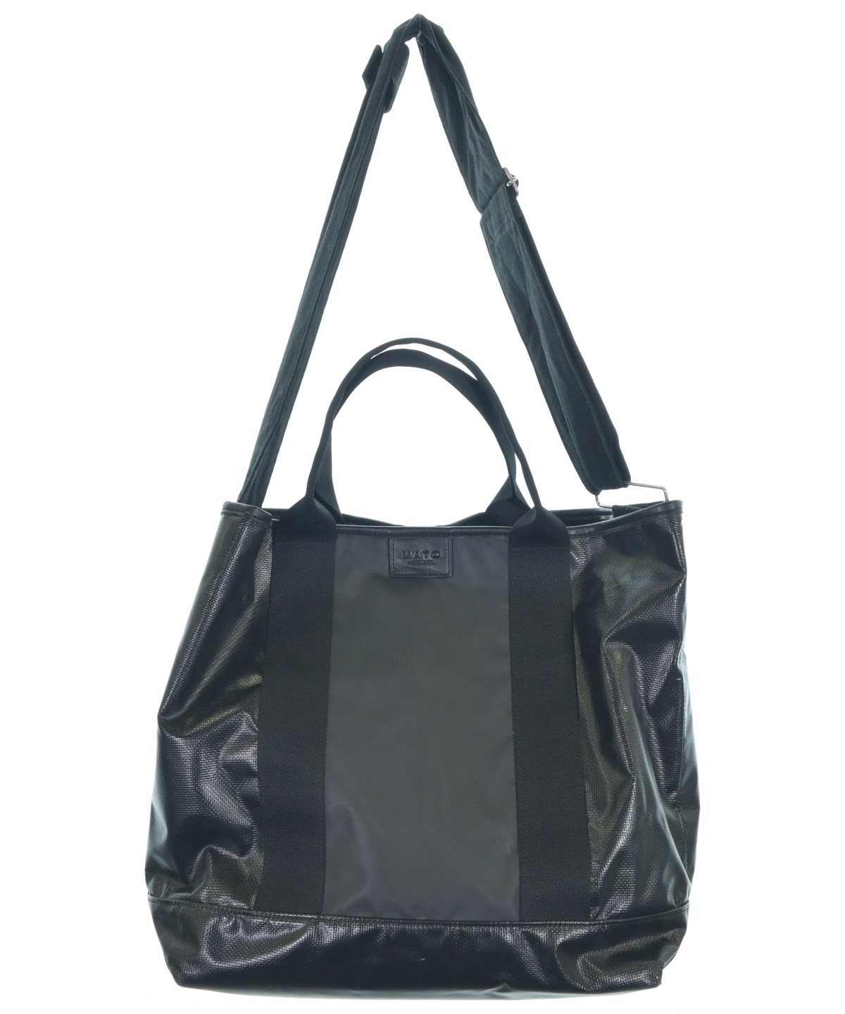 MATO byMARLMARL ブラック トートバッグ MARLMARL マトー バイ マールマール MATO by マザーズバッグ