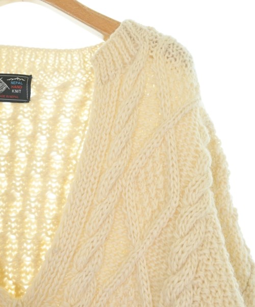 NEPAL HAND KNIT（ネパールハンドニット）ニット・セーター 白 サイズ:F レディース/2200630395035