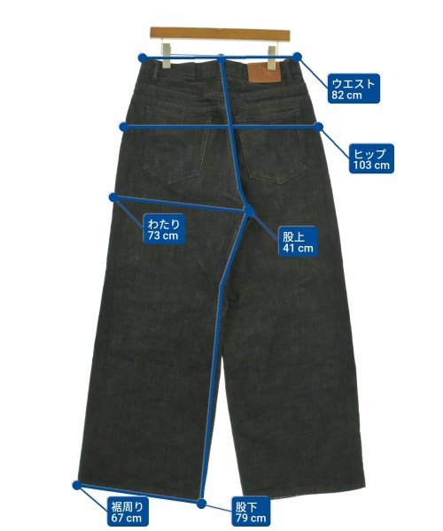 NO/FAITH STUDIOS（ノーフェイスストゥディオス）デニムパンツ 黒 サイズ:M メンズ/2200673336019