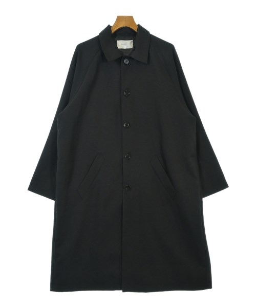 NOIR ET BLANC(ノワールエブラン)ステンカラーコート 黒 サイズ:L/2200647115015