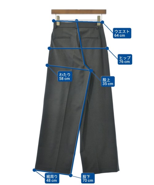 OHOTORO（オオトロ）スラックス グレー サイズ:-(M位) レディース/2200632830084