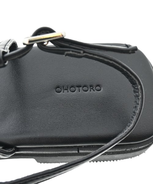 OHOTORO（オオトロ）サンダル 黒 サイズ:24.5cm レディース/2200606940207