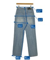 OHOTORO（オオトロ）デニムパンツ 紺 サイズ:-(M位) レディース/2200675291064