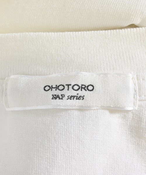 OHOTORO（オオトロ）Tシャツ・カットソー 白 サイズ:F レディース/2200703797124