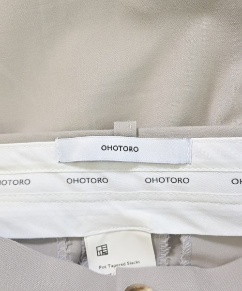 OHOTORO（オオトロ）スラックス グレー サイズ:M レディース/2200688609030