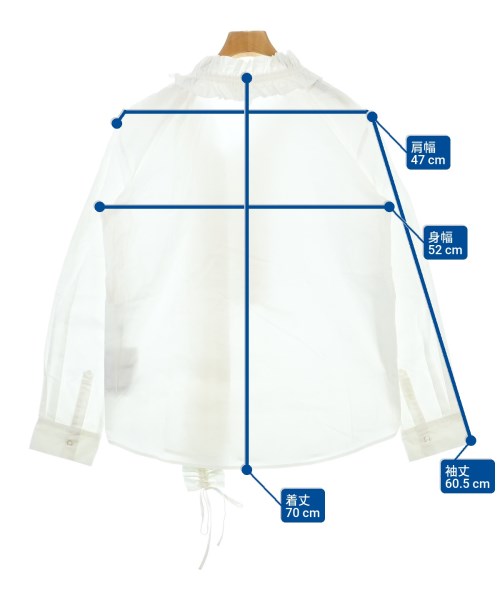 OperaSPORT（オペラスポーツ）ブラウス 白 サイズ:S レディース/2200642871022